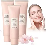 Purifying Exfoliating Gel, Facial Exfoliator Cleanser,Moisturizing,Gentle,Cleansing Peeling Gel for the whole body,Cleans Dirt & Oils(3pcs)