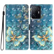 3d Pattern Printing Wallet Style Full Protection Phone Case For Xiaomi 11t Pro 5g/11t 5g