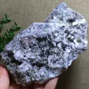 450g NATURAL Calcite Grow with chalcopyrite Crystal Cluster Specimen n1342