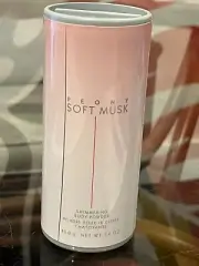 New Old Stock Avon Peony Soft Musk Shimmering Perfumed Body Talc Powder 1.4 oz