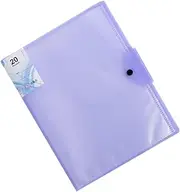 NUOBESTY Office Supply Office Chaiers 20 Paper Folders Examination Paper Holder Paper Cover File Folder Files Organizer Binder Purple Student Office Supplies Office+Supplies