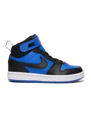 [Nike] Court Borough Mid 2 Grade School Shoes in Blue