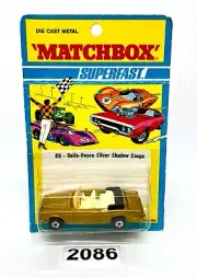 Matchbox Superfast Lesney #69 Rolls Royce Silver Shadow Coupe Diecast GOLD RARE