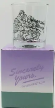 THE BREAKFAST CLUB JUICE GLASS W/BOX LOOT CRATE EXCLUSIVE