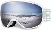 Ski Goggles, OTG Snow Goggles for Adult Men Women Youth, Snowboard Goggles over