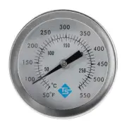 10-287℃/50-550℉ Thermometers Stainless 5/16UNG Thread Dials Temperature Meter