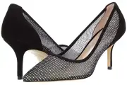 Stuart Weitzman N6234 Womens Black Tasha Pumps Shoes Size US 9.5 EU 40