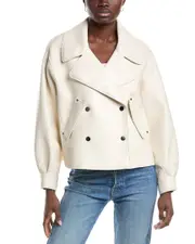 Kenneth Cole Short Trench Coat