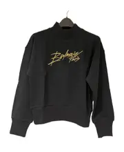 Balmain signature sweatshirt 14Y Black