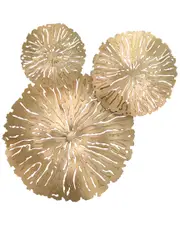 Global Views Set of 3 Lily Pad Clusters