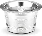 Labymos Coffee Capsules Refillable Pods Refillable Coffee Capsules Stainless Steel with Spoon Brush for K-fee Espresso Machines
