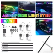 LED Car Interior Strip Light Atmosphere Neon Glow APP Key Control Light 9W 12V (for: Mazda)