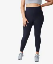 Cotton On Women's Plus Size 12 W Trendy Navy Active High Waist Core 7/8 Leggings