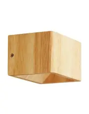 [Oriel Lighting] Vidar 3W 4000k Timber Wall Light in Natural
