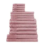 Jenny Mclean Royal Excellency 14 Piece Rosebud Towel Pack