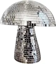 Mushroom Disco Ball | Mirror Disco Ball | Mirror Mushroom Disco | Portable Ball Decor | Portable -Shaped Home Art Props | Disco Decorations | for Stage, Bedroom, Dining