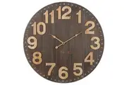 Willow & Silk Round Large Numerals Analogue Wall Room/Hallway Clock Decor 60cm