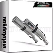 exhaust only stainless steel gpr for aprilia shiver 900 2017 17 2018 18 2019 19