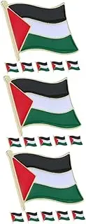 [BESTYASH] Palestinian Brooch Patriotic Badge Brooch Clips Watermelon Palestine Enamel Pin Palestine Lapel Pin Clothes Brooch Pins Palestine Flag Brooches Palestine Flag Jewelry Alloy