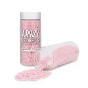 Baby Pink Pearl Mini Beads Sprinkles | Krazy Sprinkles by Bakell®