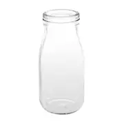 Olympia Glass Milk Bottle - 200ml (Box 12)