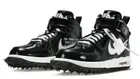 Nike Off-White x Air Force 1 SP Leather Mid Sheed Black Mens Size 14 Sneakers