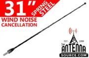 31" Black Spring Stainless AM/FM Antenna Mast - FITS: 1983-2011 Ford Ranger (for: Ford)