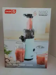Dash Compact Cold Press Juicer - Aqua