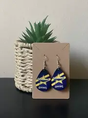 Womens Cowboys NRL Australian Handmade Earrings