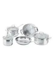 [Scanpan] Impact Cookware Set 5 Piece in Stainless Steel