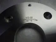 Buck Chuck Adapter Plate For 10" Lathe Chucks A10-A8 (STK)