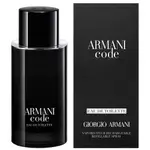 【七三七香水精品】GIORGIO ARMANI CODE 亞曼尼 黑色密碼 男性淡香水 75ML