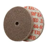 Scotch-Brite EXL Unitized Wheel, XL-UW, 6A Medium, 1 in x 1/8 in x 1/8 in
