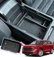 Vesul Center Console Organizer Compatible with 2023 2024 2025 Honda CRV CR-V Hybrid EX EX-L LX SE Sport Touring ABS Insert Tray Storage Box Glove Pallet