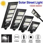LED Solar Street Light+Remote+Pole Waterproof Motion Sensor 300W450W600W 6000K