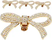 [FRCOLOR] 2Pairs Rhinestone Shoe Clips for Women Detachable Flower Shoe Charms Stylish High Heel Accessories Sparkling Bling for Brides Versatile Decoration for Sandals and Footwear