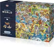 Gibson's Wonderful World 1000 Piece Jigsaw Puzzle