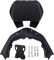 XTevu Passenger Backrest, motorcycle seat back, tailstock cushion, rear passenger seat pad for Xmax300 2023 2024