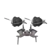 Front + Rear Engine Mount Kit for Ford Falcon FG XT XR6 XR6T & F6 5 Spd Auto