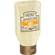 Heinz Seriously Good Cheesy Garlic Bread Aioli 295mL