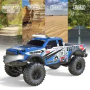 (ZP1010)RC Crawler 1/10 Scale 2.4GHz 4WD LED Light 1500mAh 15km/h Rubber Ti MN