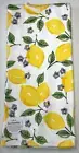 KAY DEE DESIGNS KITCHEN TOWELS (2) LEMONS YELLOW GREEN 100% COTTON NIP
