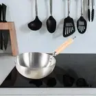 Stainless Steel Nonstick Wok Cookware for Electric Gas Stoves All Cooktops