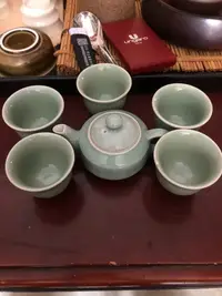 在飛比找樂天市場購物網優惠-日本回流青瓷茶具龍泉