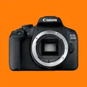 Canon EOS 2000D Body Digital SLR Camera Black - Brand New