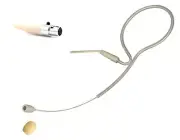 Single Earhook Headset Microphone with 4 pin XLR Connector for SHURE Wireless