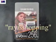 SAMSUNG EVO 256GB YELLOW Micro SD TF Card XC MicroSD Adapter Memory Storage