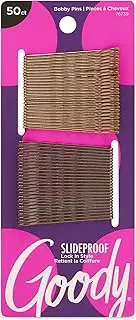 Goody Bobby Pins, Blonde, 50-count (1942456) Regular, 50 count Brown