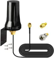 Gate Garage Door Opener Remote Range Extender Antenna Kit Antenna & Adapter