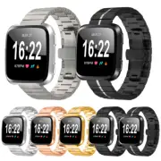 For Fitbit Versa/Versa Lite Replacement Stainless Steel Strap Metal Band